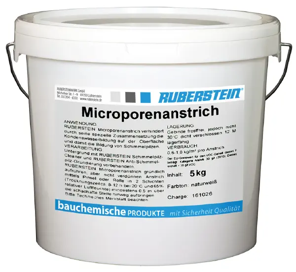 Microporenanstrich