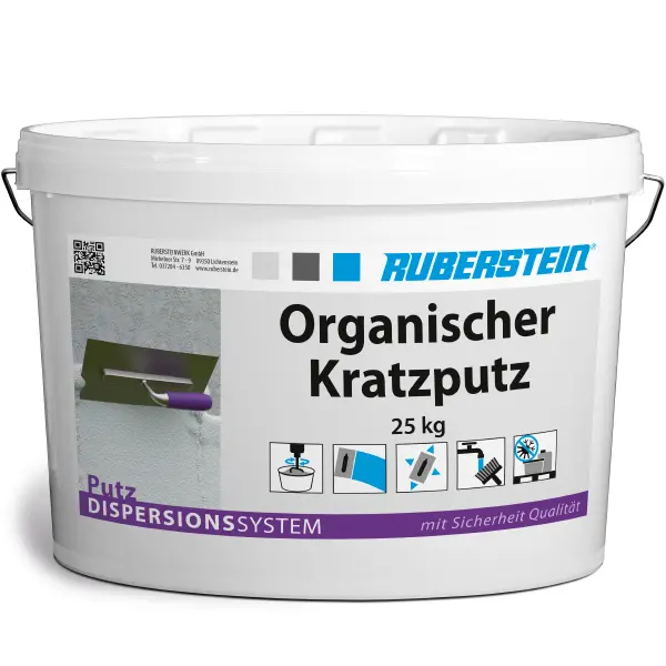 Organischer Kratzputz