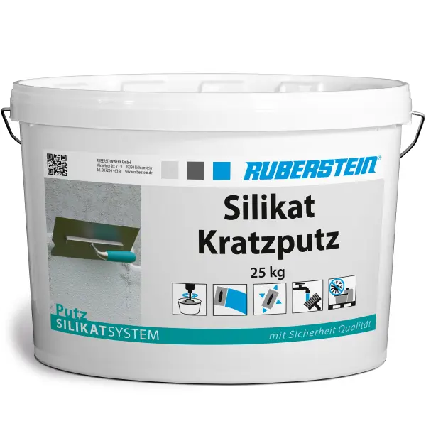 Silikat-Kratzputz