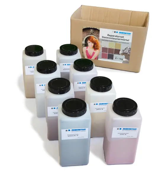 Steinrestauriermörtel Reparaturset